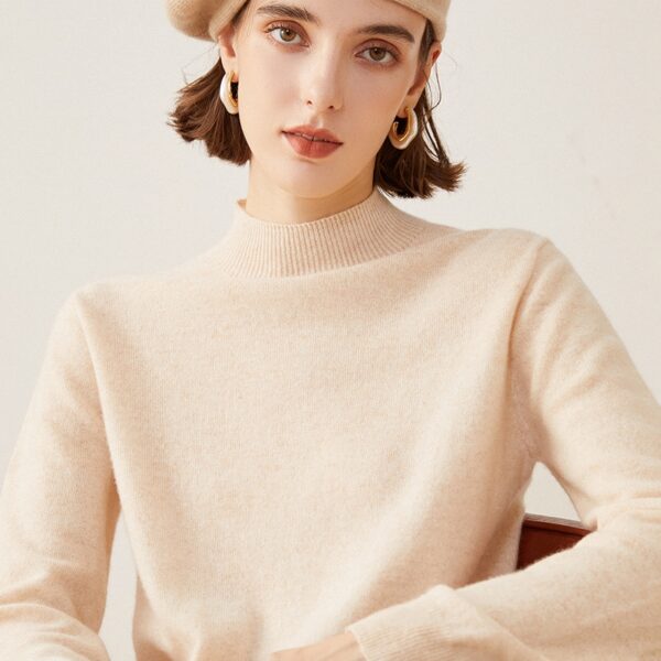 SEAMLESS MOCK NK WOMENSWEAR BOXY FIT - Image 4
