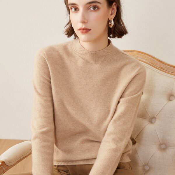 SEAMLESS MOCK NK WOMENSWEAR BOXY FIT - Image 3