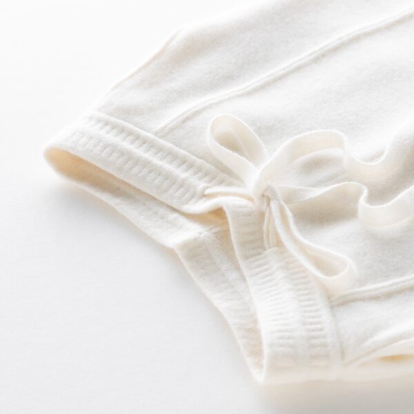 FULL NEEDLE KNITTED HAREM PANTS - Image 2