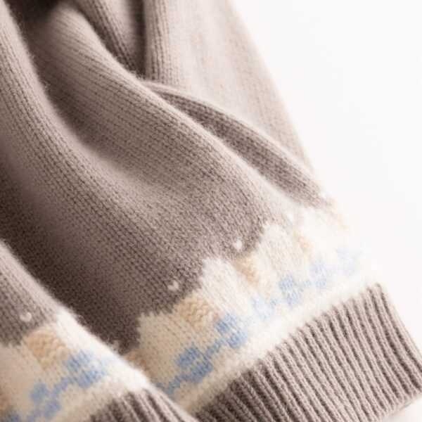 INTARSIA RD RAGLAN JUMPER - Image 2