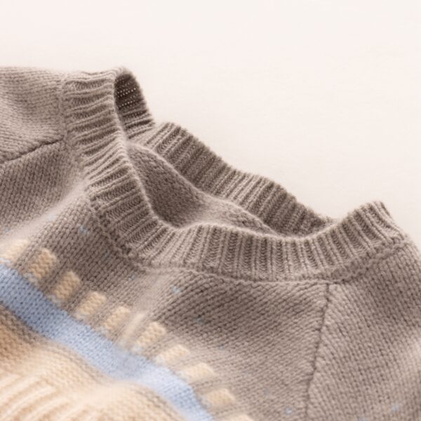 INTARSIA RD RAGLAN JUMPER - Image 4