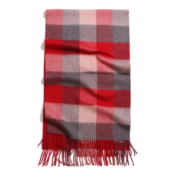 DOUBLE FACE TARTAN SCARF