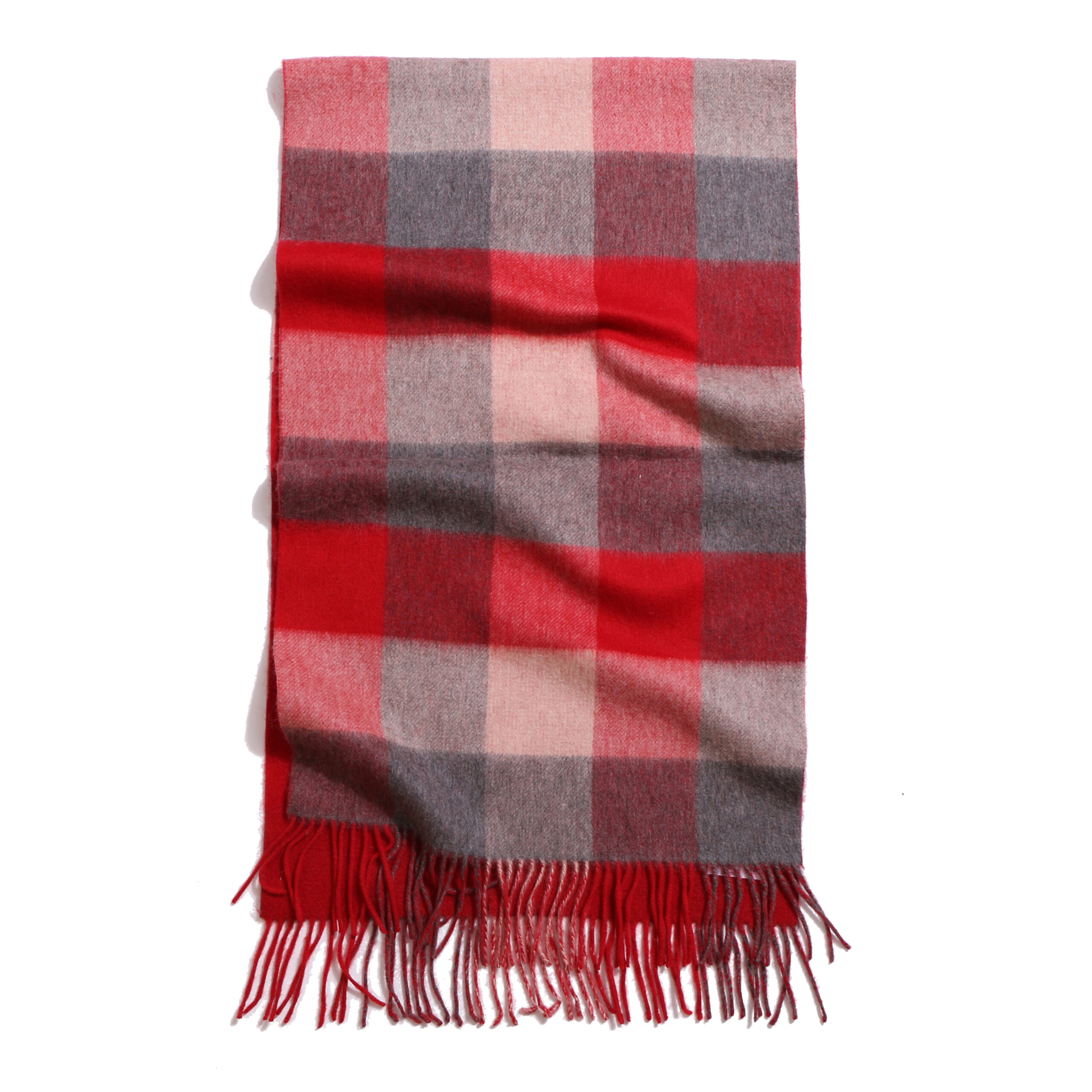DOUBLE FACE TARTAN SCARF