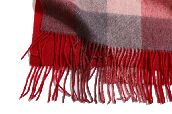 DOUBLE FACE TARTAN SCARF - Image 2