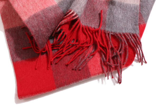 DOUBLE FACE TARTAN SCARF - Image 3
