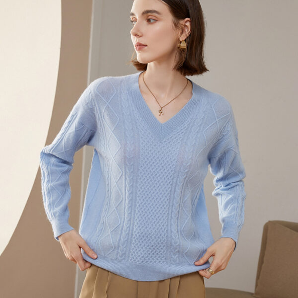 ALAN STITCH V NK JUMPER