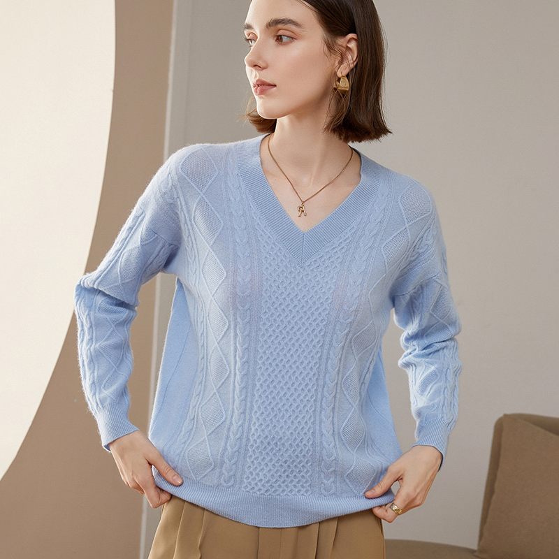ALAN STITCH V NK JUMPER