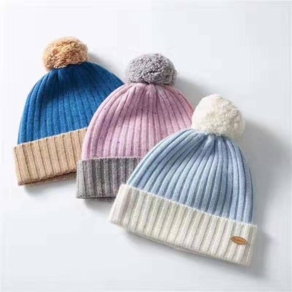 KIDS RIBBED BEANIE
