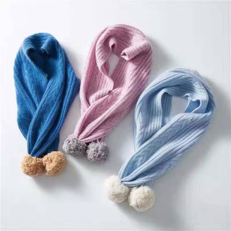 KIDS RIBBED SCARF