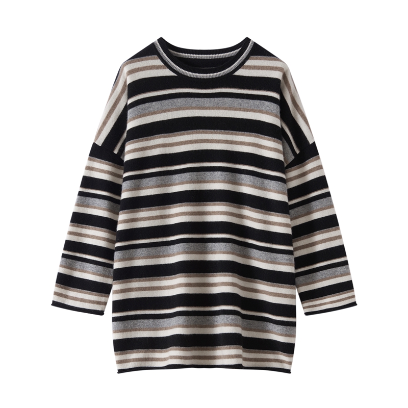 STRIPE LOOSE FIT DRESS